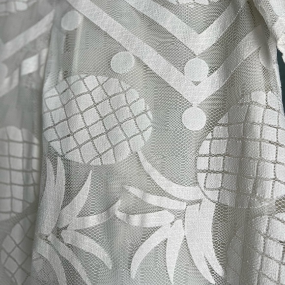 HD in Paris Anthropologie Pineapple Top pina lace 2 - Picture 9 of 13